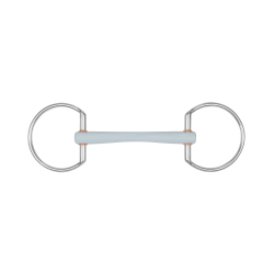 Filetto Beris a oliva con cannone Comfort sottile e anello da 7,5 cm