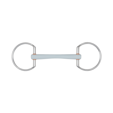 Filetto Beris a oliva con cannone Comfort sottile e anello da 7,5 cm Filetto Beris a oliva con cannone Comfort sottile e anello da 7,5 cm