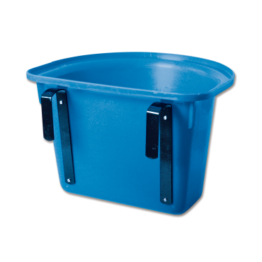 Secchio-mangiatoia da porta Waldhausen senza manico Blu