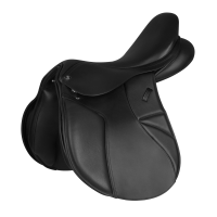 Sella da salto Waldhausen Comfort in cuoio Nero
