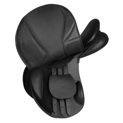 Sella da salto Waldhausen Comfort in cuoio Nero