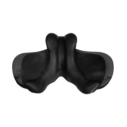 Sella da salto Waldhausen Comfort in cuoio Nero