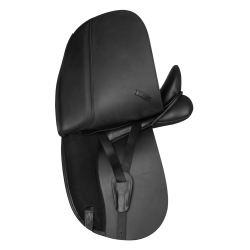 Sella da dressage Waldhausen Premium in cuoio Nero Sella da dressage Waldhausen Premium in cuoio Nero