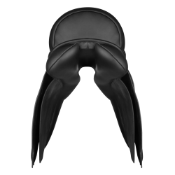 Sella da dressage Waldhausen Premium in cuoio Nero Sella da dressage Waldhausen Premium in cuoio Nero