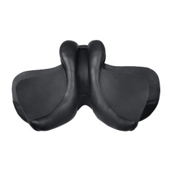 Sella mista Waldhausen Premium in cuoio Nero