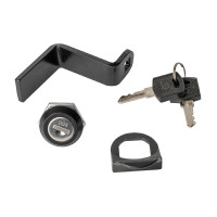 Serratura cilindrica Waldhausen per baule rotante 1500301 Grigio