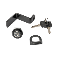 Serratura cilindrica Waldhausen per baule rotante 1500301 Grigio