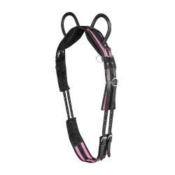Sottopancia Waldhausen 2 maniglie Nero / rosa rossa