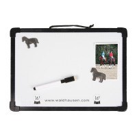 Lavagna magnetica Waldhausen con matita Nero