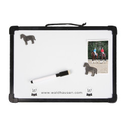 Lavagna magnetica Waldhausen con matita Nero