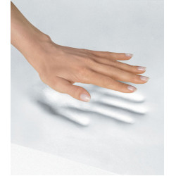 Tappetino per sottopancia Waldhausen in schiuma memory foam Nero