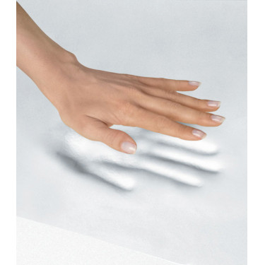 Tappetino per sottopancia Waldhausen in schiuma memory foam Nero