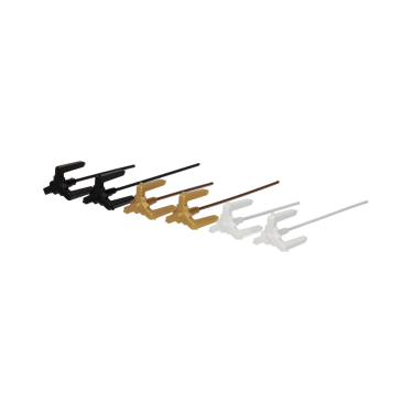 Accessorio per intrecciare Hes-Tec Quick Knot Deluxe standard Bianco