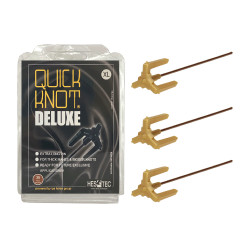 Accessorio per intrecciare Hes-Tec Quick Knot Deluxe XL Marrone