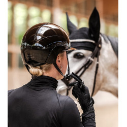 Casco Swing H24 Lady lucido Nero lucido