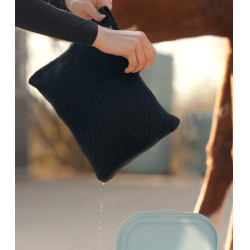 Coperta rinfrescante Waldhausen Health + Care Ice Layer Blu notte