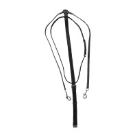 Martingala adattabile alle redini Star Nero