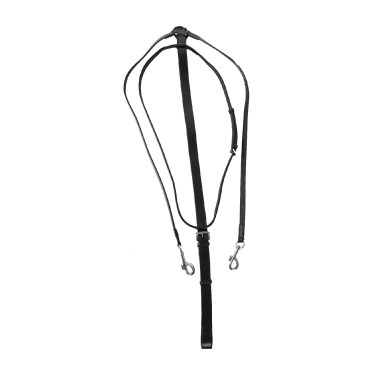 Martingala adattabile alle redini Star Nero