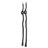 Redini fisse Star con anelli in gomma Nero Redini fisse Star con anelli in gomma Nero