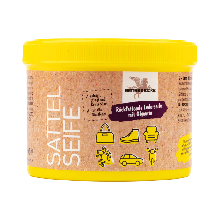 Sapone per cuoio Bense & Eicke con spugna