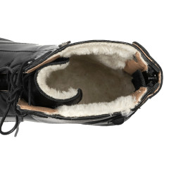 Stivaletti con lacci ELT Belfort inverno Nero