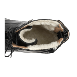 Stivaletti con lacci ELT Belfort inverno Nero