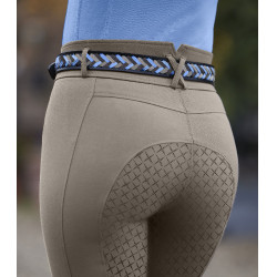 Cintura intrecciata ELT Karla Blu cielo / beige / asfalto