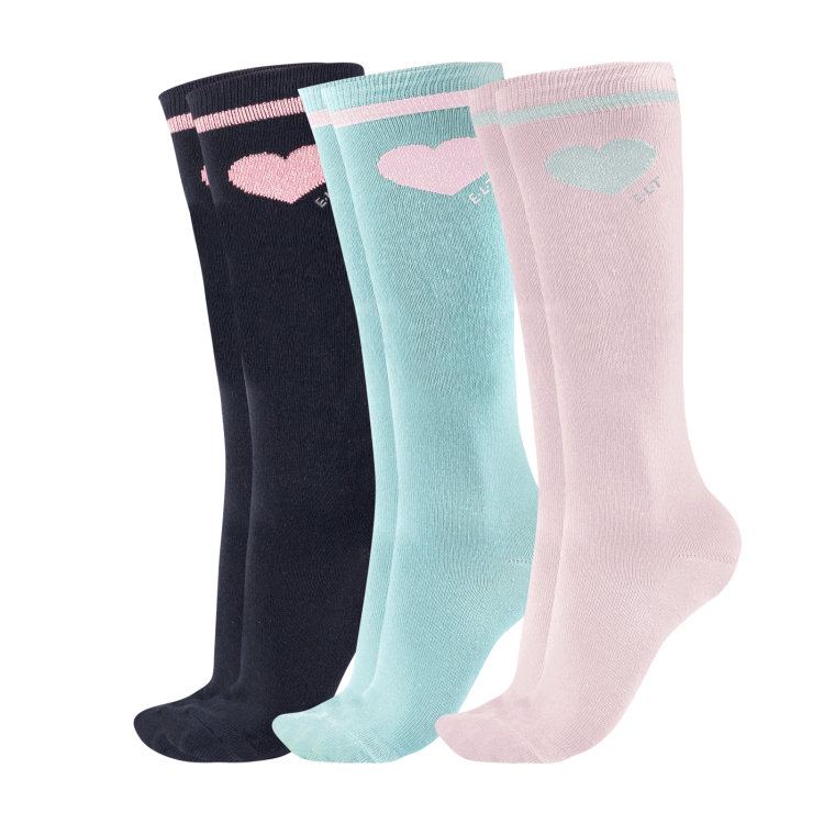 Calzini da equitazione ELT Glitter bambino