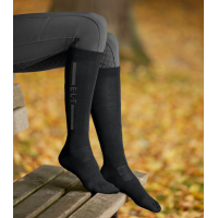Calze da equitazione unisex in merino ELT Nero