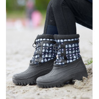 Scarpe termiche ELT Lucky Snowfall bambino Blu notte / cuore fortunato Scarpe termiche ELT Lucky Snowfall bambino Blu notte / cuore fortunato