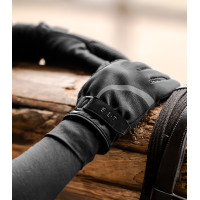 Guanti da equitazione ELT Locarno Nero Guanti da equitazione ELT Locarno Nero