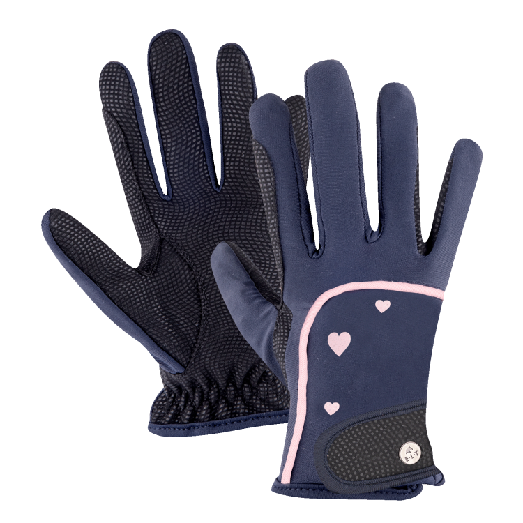 Guanti da equitazione ELT Metropolitan Heart bambino