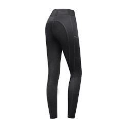 Leggings da equitazione ELT Ella grip ginocchia Nero