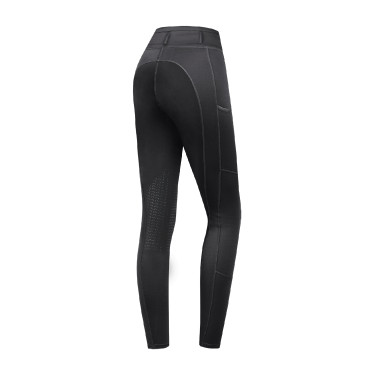Leggings da equitazione ELT Ella grip ginocchia Nero