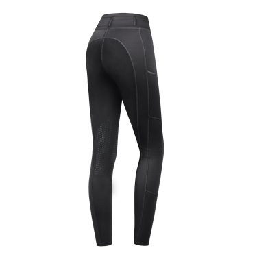 Leggings da equitazione ELT Ella grip ginocchia Nero Leggings da equitazione ELT Ella grip ginocchia Nero