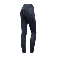 Leggings da equitazione ELT Ella grip ginocchia Blu notte