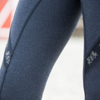 Pantaloni aderenti B Vertigo Jenny con fondello in pelle da donna Nero