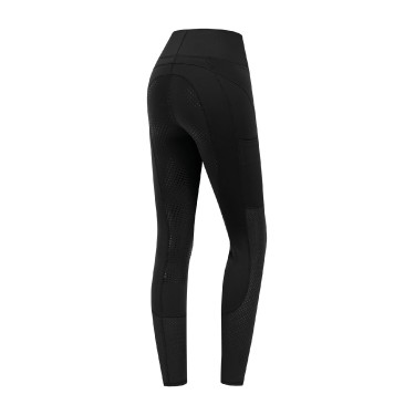 Leggings da equitazione ELT a vita alta Hanna mesh Nero