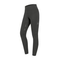 Leggings da equitazione ELT a vita alta Hanna mesh Fango Grigio
