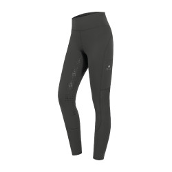 Leggings da equitazione ELT a vita alta Hanna mesh Fango Grigio