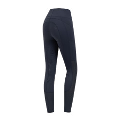 Leggings da equitazione ELT a vita alta Hanna mesh Blu notte