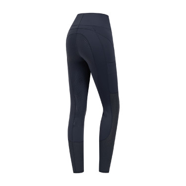 Leggings da equitazione ELT a vita alta Hanna mesh Blu notte