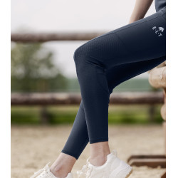 Leggings da equitazione ELT a vita alta Hanna mesh Blu notte