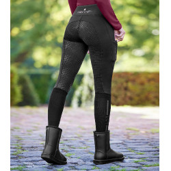 Leggings da equitazione termici ELT Milla Nero