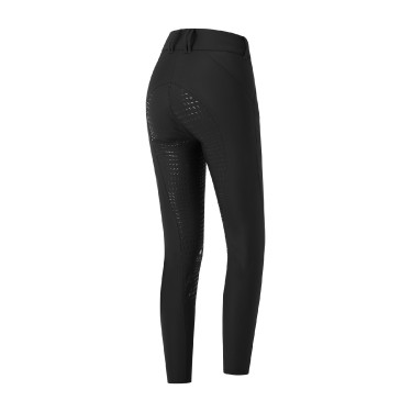 Pantaloni da equitazione ELT Performance Odelette silicone Nero