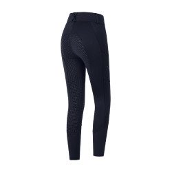 Pantaloni da equitazione ELT a vita alta Essential in silicone Blu profondo Pantaloni da equitazione ELT a vita alta Essential in silicone Blu profondo