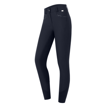 Pantaloni da equitazione ELT a vita alta Oktavia Curved Blu profondo Pantaloni da equitazione ELT a vita alta Oktavia Curved Blu profondo