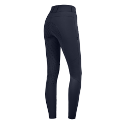 Pantaloni da equitazione ELT a vita alta in silicone Hella Blu notte