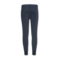 Pantaloni da equitazione termici ELT Fun Sport in silicone per bambini Blu notte