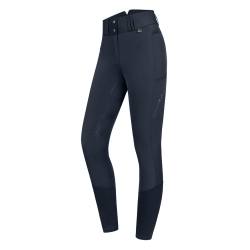 Pantaloni da equitazione termici ELT Mina Blu profondo